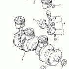 FJ1200 Коленчатый вал и Поршень