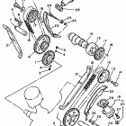 Virago 750 Цепь механизма газораспределения