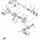 YZ 125 Вал переключения