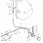 FZR 600R Топливный бак (только шт.Калифорния)