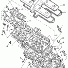 FZR 1000 Головка цилиндра