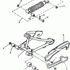 PW 80 Подвеска задние амортизаторы
