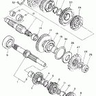 FZR 1000 Трансмиссия