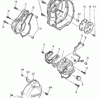 FZR 600R Крышка картера двигателя