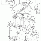 FZR 600R Топливный бак