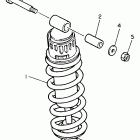 FZR 600R Амортизаторы задние