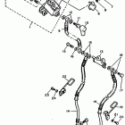 Virago 750 Главный тормозной цилиндр,передний