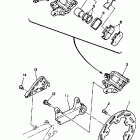 YZ 125 Задний суппорт тормозной