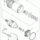 FZR 1000 Стартер электрический