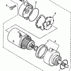 XV750B/XV750BC Стартер электрический
