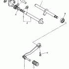 XT 600E Вал переключения