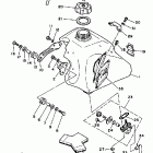 YZ 80 Топливный бак