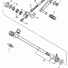FJ1200 Вал переключения