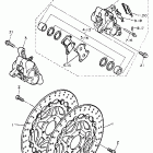 FJ1200 Передний тормозной суппорт