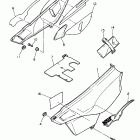 XT 600E Боковая панель