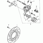 XT 600E Задний суппорт тормозной
