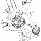 TRAILWAY-TW 200 Головка цилиндра