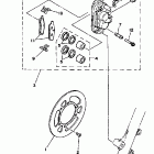 YZ 80 Передний тормозной суппорт