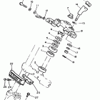 Virago 750 Рулевое управление