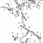 FZR 1000 Главный тормозной цилиндр,передний