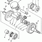 RT 180 Коленчатый вал и Поршень