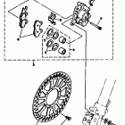 YZ 250 Передний тормозной суппорт