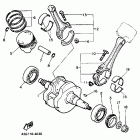 XV 1000 Коленчатый вал и Поршень