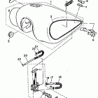Virago 750 Топливный бак
