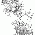 XV 1000 Головка цилиндра