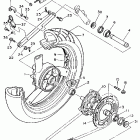 FZR 1000 Заднее колесо