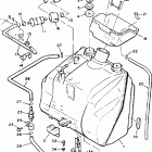 VMX12B/VMX12BC Топливный бак