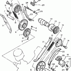 XV1100AC/XV1100A Цепь механизма газораспределения