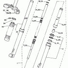 DT 50 Передняя вилка