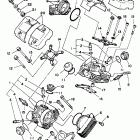 XV 250 Cylinder head (non-california model)