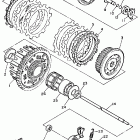 FZR 600 Сцепление