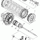 FZR 400 Сцепление