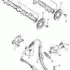 FZR 600R Цепь механизма газораспределения
