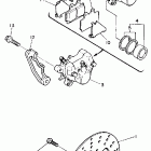FZR 400 Задний суппорт тормозной