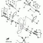 FZR 600 Подножки