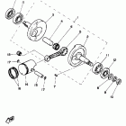 PW 50 Коленчатый вал и Поршень