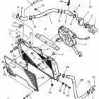 FZR 1000 Радиатор и Патрубки
