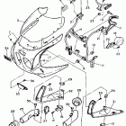 FZR 1000 Обтекатель 1