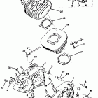 YZ 125 Piston & conn rod assembly