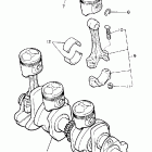 YX 600 Коленчатый вал и Поршень