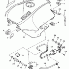 FJ1200 Топливный бак
