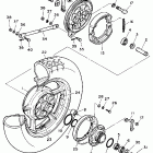 Virago 750 Заднее колесо