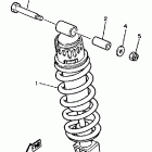 FZR 600 Амортизаторы задние