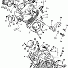 XV1100AC/XV1100A Головка цилиндра
