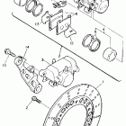 FZR 600RA Задний суппорт тормозной