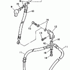 FZR 600 Главный тормозной цилиндр,передний